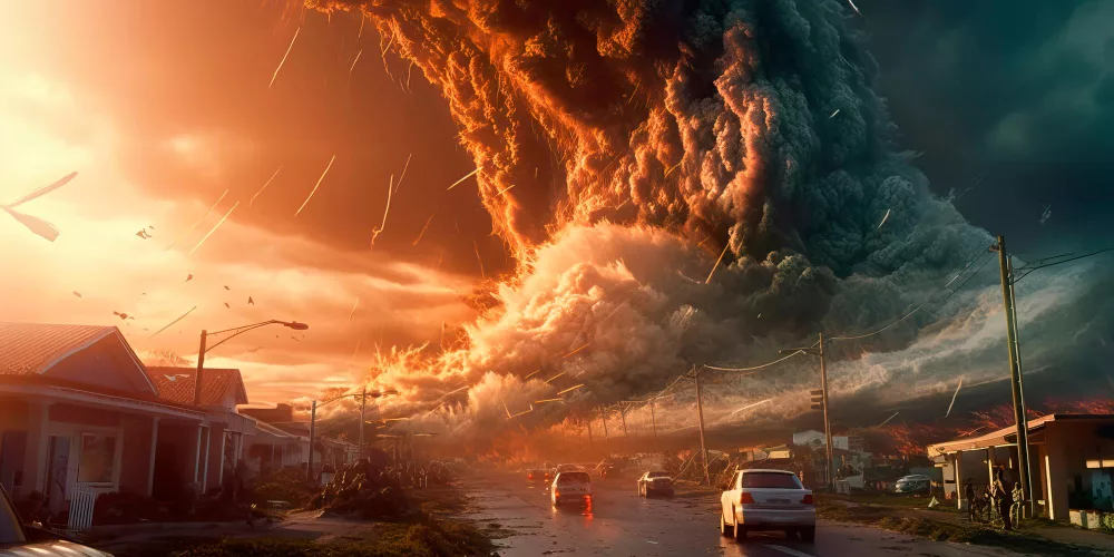 apocalyptische storm