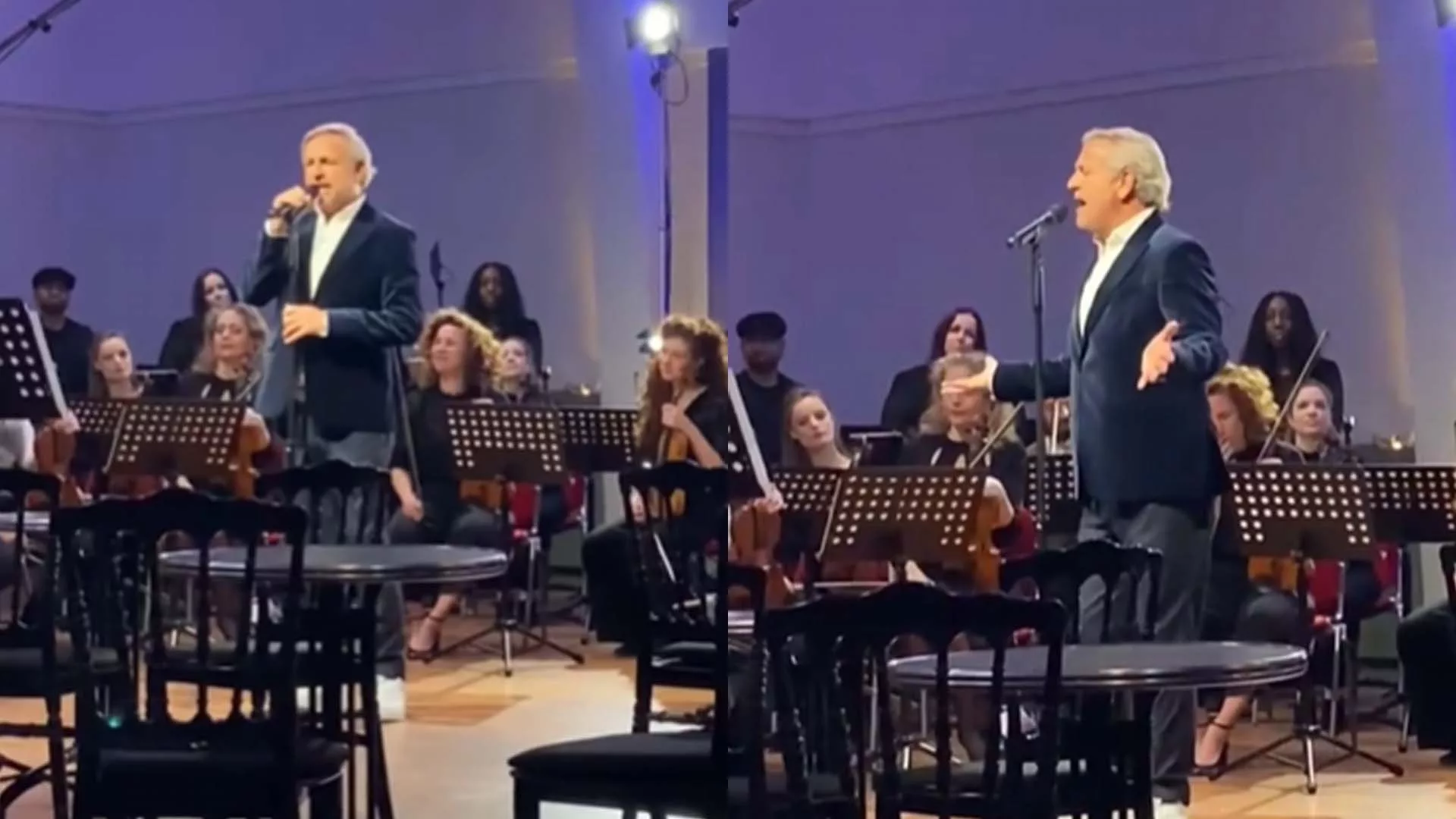 Gordon wordt keihard uitgelachen wanneer hij begint te zingen: "Het is